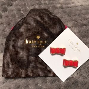 kate spade bow earrings